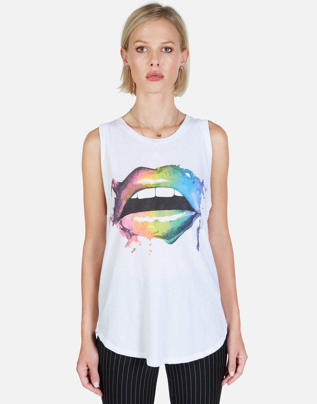 Peyton Rainbow Smudge Lip