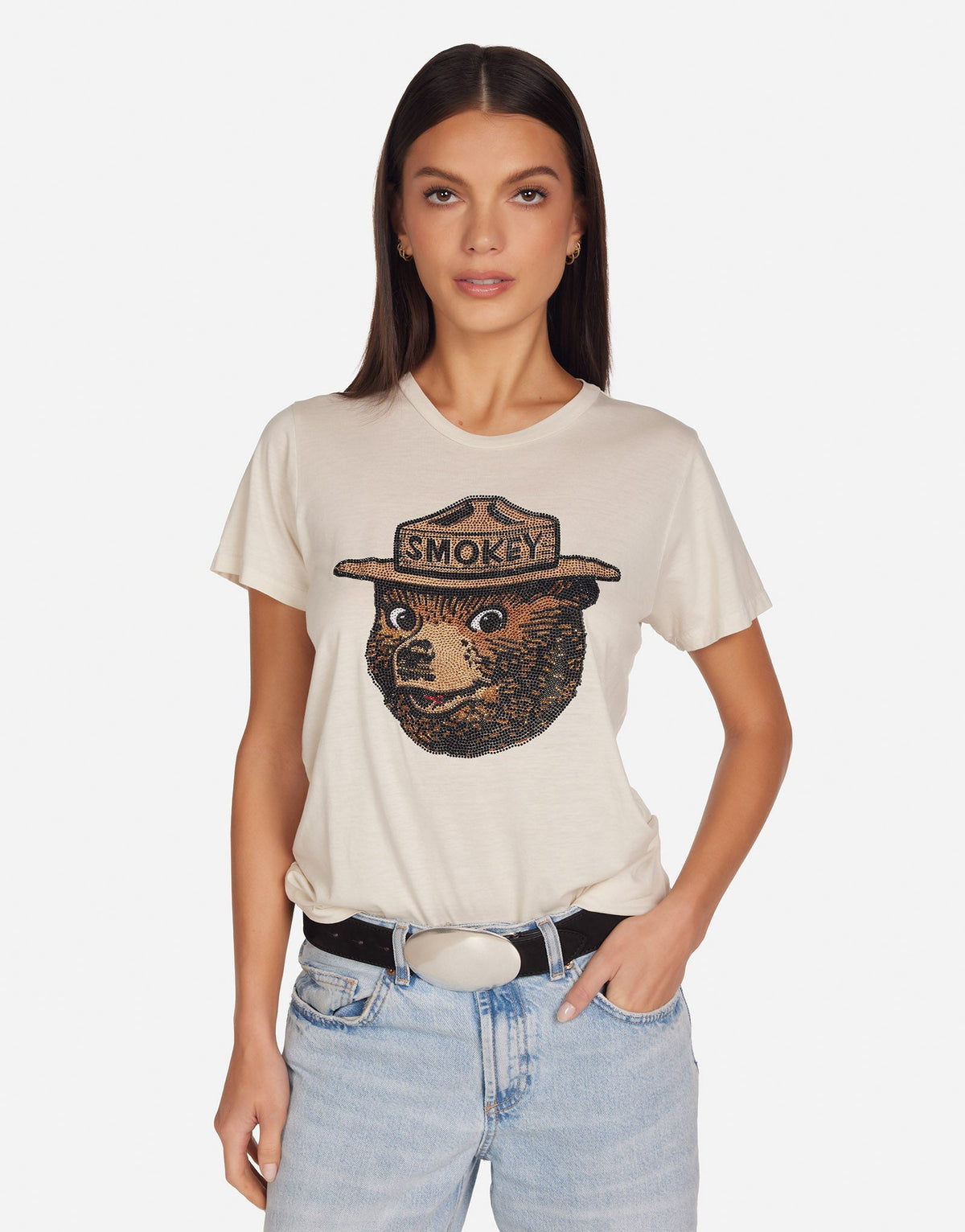 Wolf Crystal Smokey Bear