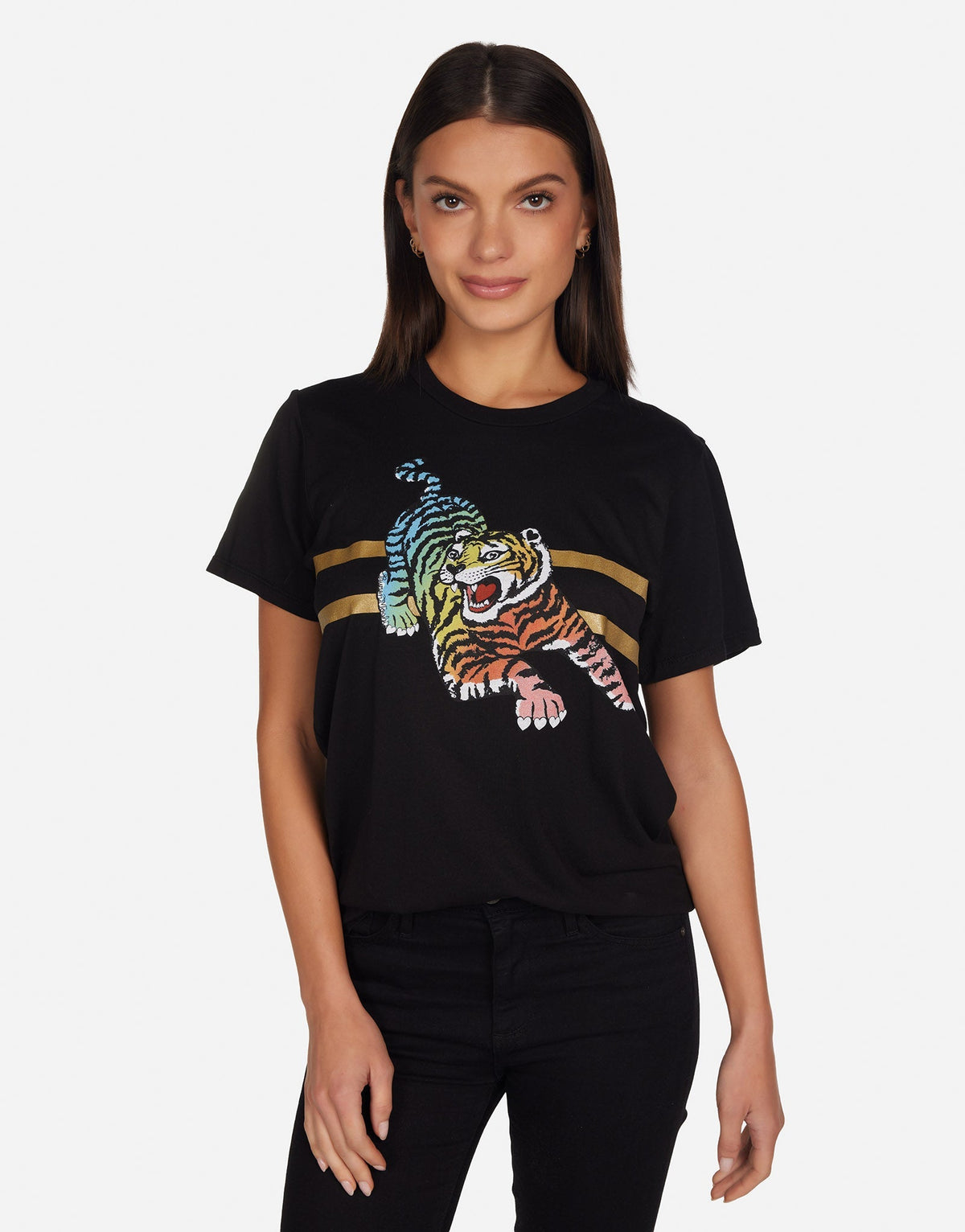 Wolf Rainbow Tiger Stripes
