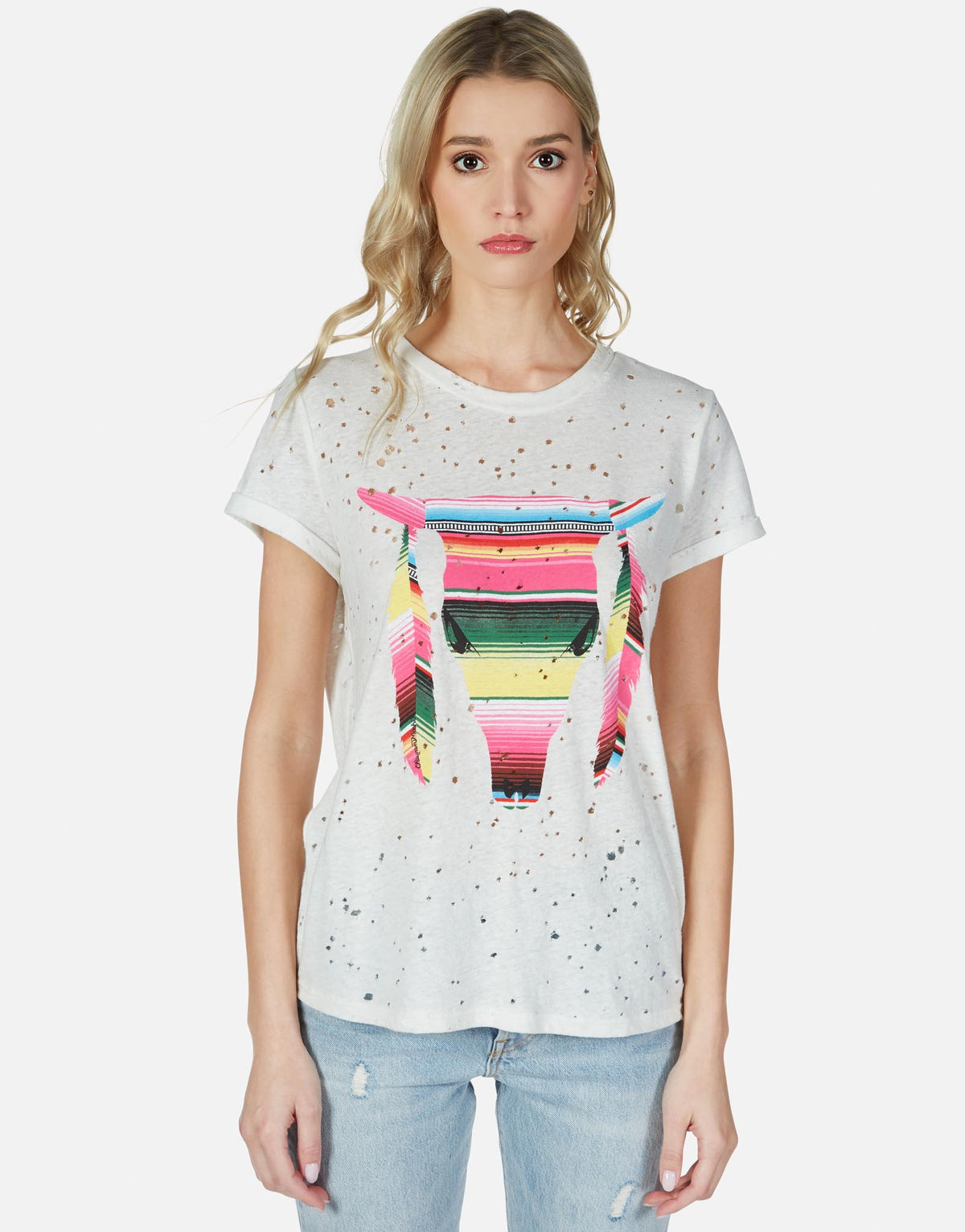 Bess Striped Bull